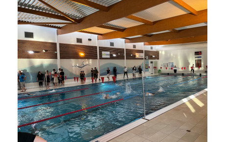 C'est parti pour la compétition de natation pour les nageurs du CAM